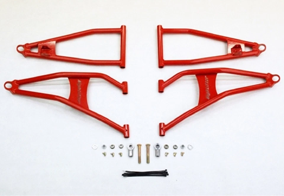 Brazos de control delanteros de elevación alta Polaris RZR XP900 2011-2014 | Rojo Foto 1 de 3
