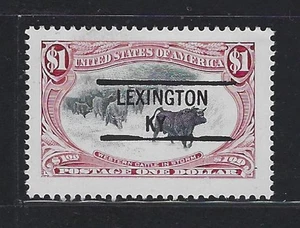 Dollar Denom Precancels - KY - Lexington - 3209h-841 - $1 Trans-Mississippi - Picture 1 of 2