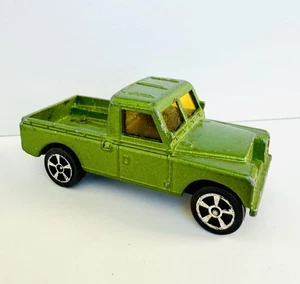 Vintage 1978 Corgi Juniors Whizzwheels Diecast 1/64 Green Land Rover Britain Toy - Picture 1 of 6