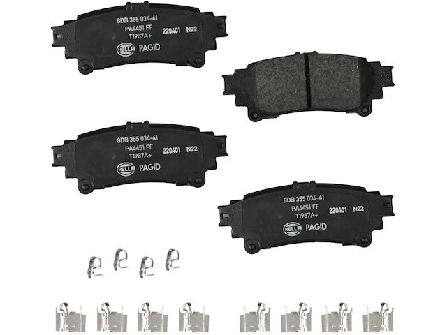 Juego de pastillas de freno traseras para Lexus GS200t BM541DX 2016-2017 Foto 1 de 1