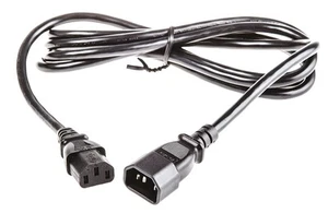 Power Cord, C13 to C14, 2.5m - Picture 1 of 2