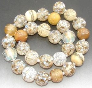 Sistersbeads Handarbeit Glasperlen - knackiges Leinen - Bild 1 von 2