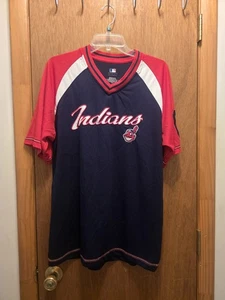 Cleveland Indians Chief Wahoo Shirt Mens L Cabrera Number 13 Collectable - Picture 1 of 4