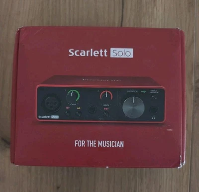 Focusrite Scarlett Solo 3rd Gen USB Interface - Bild 1 von 4