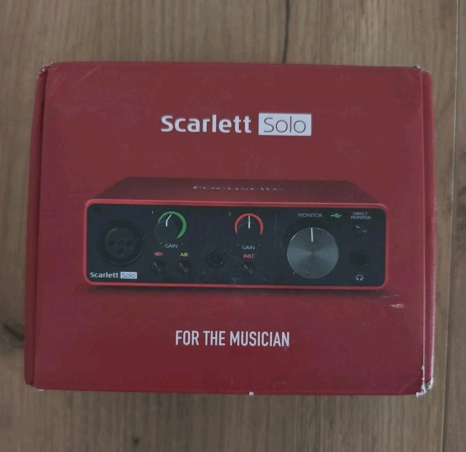 Focusrite Scarlett Solo 3rd Gen USB Interface - Bild 1 von 4