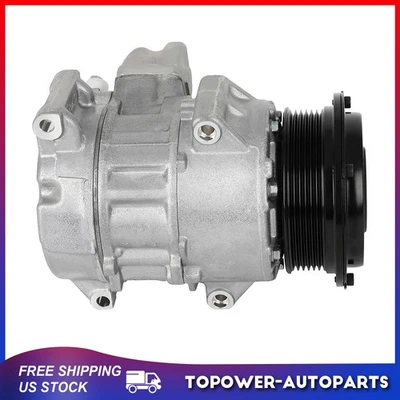 AC Compressor w/ Clutch for Toyota Highlander 2009-2013 Venza 2009-2016 2.7L - Image 1 of 4