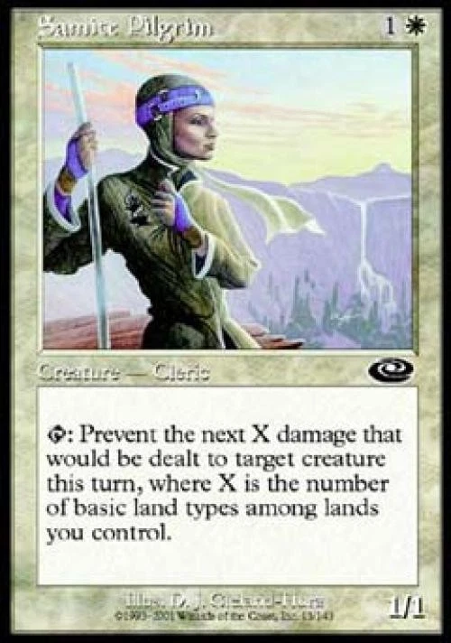 Samite Pilgrim - Light Play MTG Planeshift - Image 1 of 1