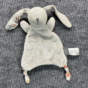 Yuppie Mommy Bunny Lovey Gray Soft Plush Security Blanket Baby Toy Comforter - Picture 1 of 12