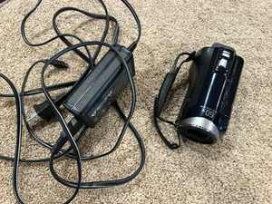 Sony Handycam HDR-PJ340 HD AVCHD Camcorder Tested Works 60x Zoom 9.2 Mega Pixels - Picture 1 of 5
