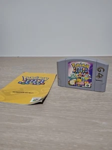 Pokemon Puzzle League - Nintendo 64 Cartridge + Manual FREE POST In AUS - Picture 1 of 1