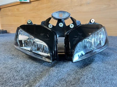 Conjunto de lámpara de luz de faro delantero apto para Honda CBR600RR 2003-2006 2004 2005 Foto 1 de 4