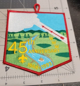 45th Anniversary of The Order of The Arrow 1948-1993 Patch  - Boy Scouts BSA - Picture 1 of 3