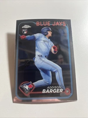 2024 Topps Chrome Update Series - Addison Barger #USC159 (RC) Blue Jays Rookie - Image 1 of 2