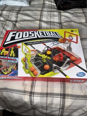 Hasbro Foosketball Board Game ,the Foosball ,basketball Game 2021 Rare Complete  - Image 1 of 4