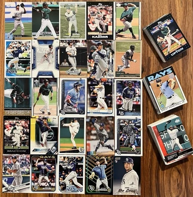 Tampa Bay Rays Baseball Card Lot - 150 Cards - Image 1 of 4