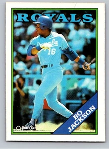 1988 O-Pee-Chee Canadian Baseball Card #8 Bo Jackson Kansas City Royals *WSC* - Picture 1 of 2