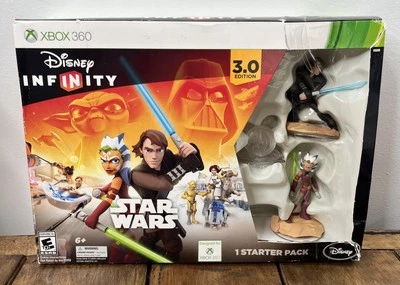 Disney Infinity 3.0 Edition Starter Pack Xbox 360 With Game & Figure NIB DMG BOX - Image 1 of 4