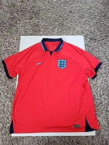 Maglia Inghilterra Nazionale Nike 2022/23 Away Stadium Rossa Taglia 2xl Uomo - Foto 1 di 12