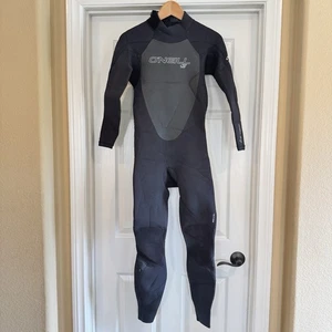 O’Neill Epic 4/3mm Muta Uomo Small Nera UltraFlex Neoprene Zip Posteriore 4212 - Foto 1 di 19