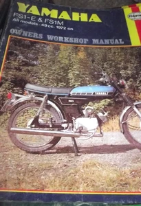 YAMAHA FSI-E / DX / FSI-E/DXA / FSIM / FSIM/DX MANUAL 1972 ON - Picture 1 of 1