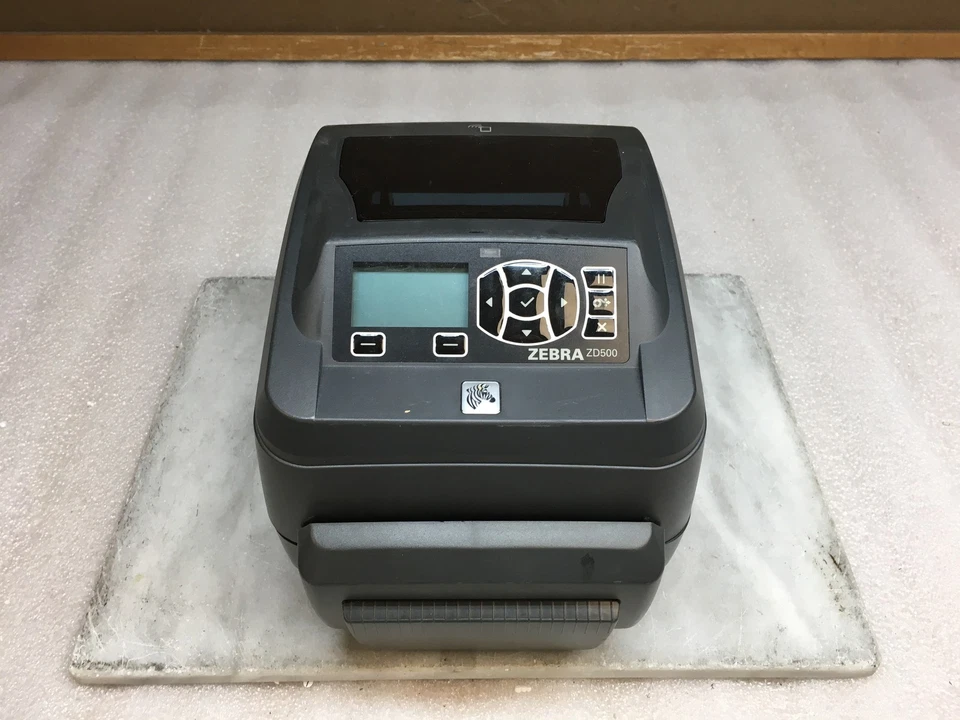 Zebra ZD500 Serial USB Network WiFi Bluetooth Thermal Label Printer No Adapter - Image 1 of 4