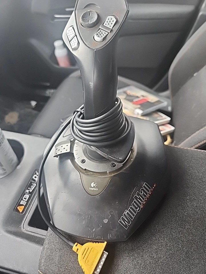 Logitech Wingman Extreme Digital 3-D Joystick Open Box 7 Programmable Buttons - Image 1 of 1