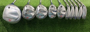 Aspire M5 Undercut Combo Set D,3w 5w 4-5H 6-PW Ladies Graphite NEW GRIPS /xx6526 - Picture 1 of 19