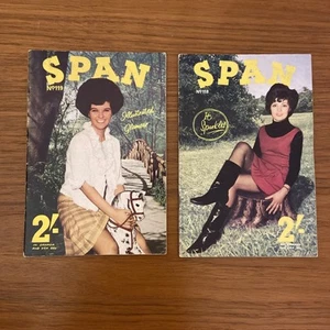 2 Vintage (SPICK) SPAN Pocket Magazines 1960s Glamour / Pin-ups. - Picture 1 of 5