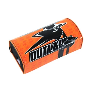 Outlaw Racing ORBP18O Handlebar Cushion Bar Pad 1-1/8 Orange Motorcycle - Picture 1 of 7