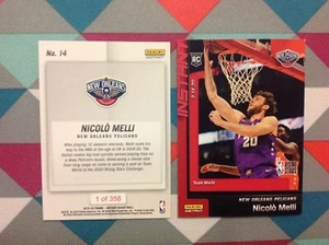 Nicolo Melli Pelicans RC RISING STARS / ALL STAR 2019/2020 NBA PANINI ISTANTANEO - Foto 1 di 1