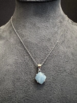 Collar colgante de plata de ley 925 para acuario Foto 1 de 3