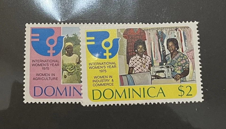 Stamps Dominica Scott #441-2 nh - Image 1 of 1