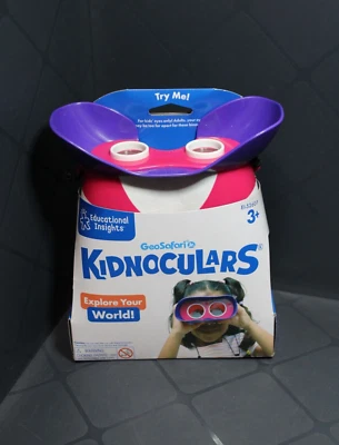 Geosafari Jr. Kidnoculars Pink Binoculars for Toddlers & Kids, Gift for Toddlers - Image 1 of 4
