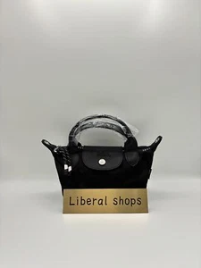Longchamp Le Pliage ENERGY XS BLACK Shoulder Handle bag 2WAY mini bag black - Picture 1 of 5