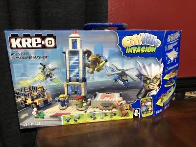 Kre-o Cityville Invasion Skyscraper Mayhem - 431 Pieces Hasbro Set - Image 1 of 4