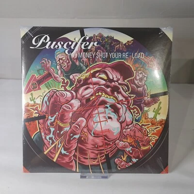 PUSCIFER  - MONEY SHOT YOUR RE-LOAD - 2XLP  NEW - Maynard James Keenan TOOL - Image 1 of 2