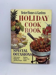 Vintage Better Homes & Gardens Holiday Cookbook 1968 Hardcover Mid Century - Picture 1 of 8