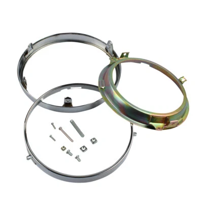 Lampenring Scheinwerfer Reflektor Lampentopf Chrom für Honda CB 500 550 750 Four - Bild 1 von 2