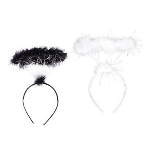 Angel Headband Headwear Feather Halo for Cosplay Masquerade