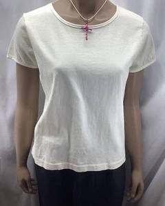 PA Company Boston T-Shirt Womens Small Beige MFC230306/TB1 - Picture 1 of 8