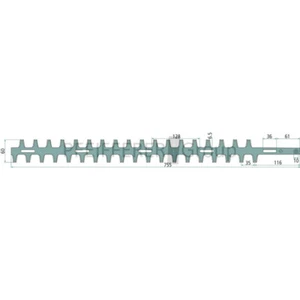 Heckenscherenmesser pas f. Echo HC-1600 V-Nr. 69700506560, X411000380, X41100034 - Picture 1 of 1