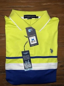 U.S. Polo Assn., Performance Polo, Men’s Size XL, Short Sleeve, Classic Fit - Picture 1 of 5