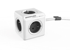 Allocacoc PowerCube Extended 1,5 m GREY powerstrip 5 sockets dock incl. - Imagen 1 de 5