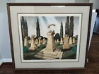 Curt Frankenstein The Final Call Hand Colored Etching Framed, Numbered & Signed