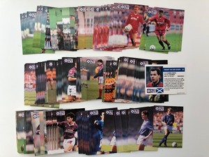 Pro Set Scottish League 1991-92 Football cards base set single cards by Pro Set