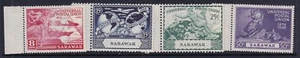 Sarawak 1949 UPU SG167-170 MNH - Picture 1 of 2