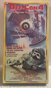 Vintage 1985 Def-Con 4 VHS Video Cassette Movie - New World Video - Picture 1 of 6