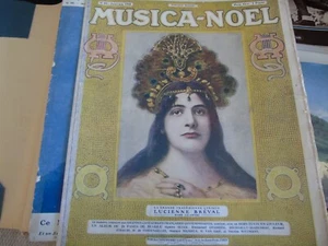 Musica n°64 1908 Spécial Noël Cantatrice Lucienne Bréval litvinne delna - Picture 1 of 1