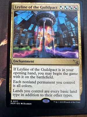 LEYLINE OF THE GUILDPACT mtg Mint Murders at Karlov Manor Magic The Gathering - Image 1 of 2