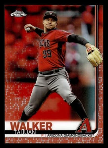2019 Topps Chrome Taijuan Walker Orange Refractor /25 #143 - Picture 1 of 2